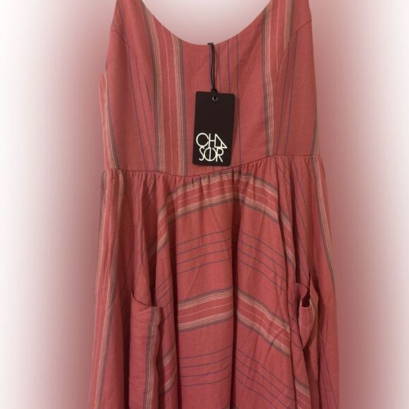 CHASER Midi Dress with Pockets - NWT! - Picture 2 of 3